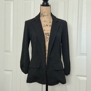 SOHO Classic Black Women's Stretch Blazer Jacket